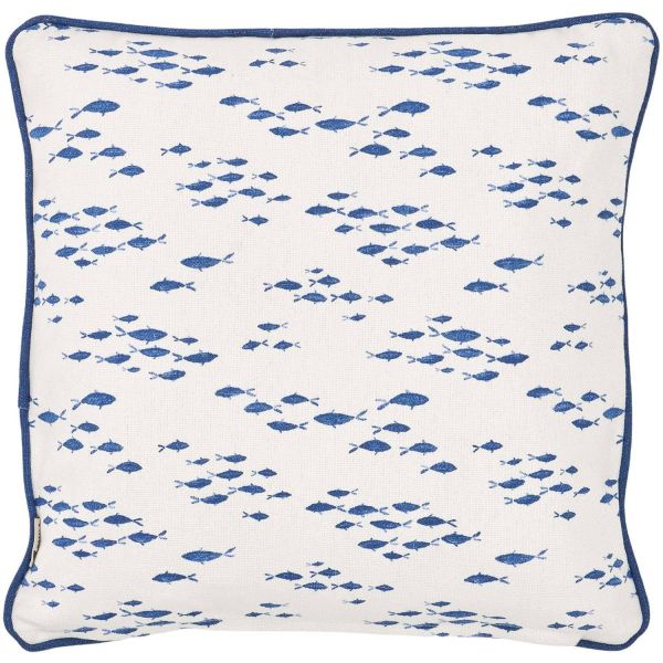 Coussin en coton Sea 45 x 45 cm - BATELA