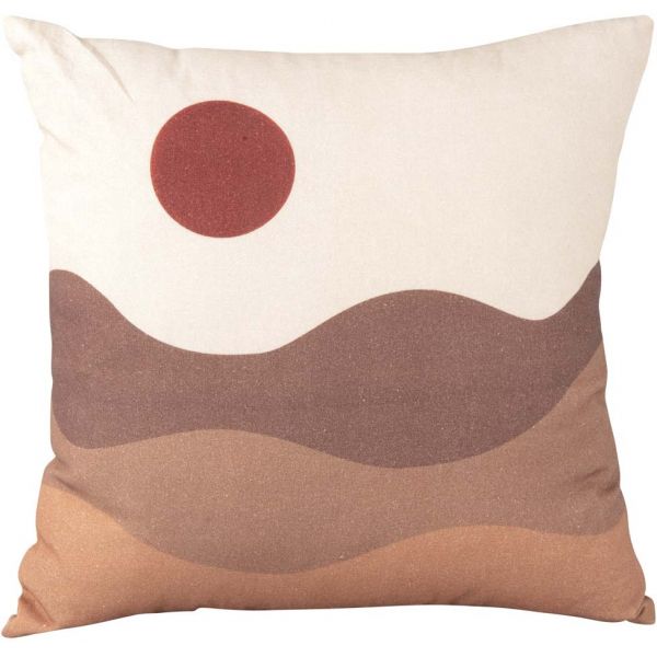 Coussin en coton 45 x 45 cm Sunset