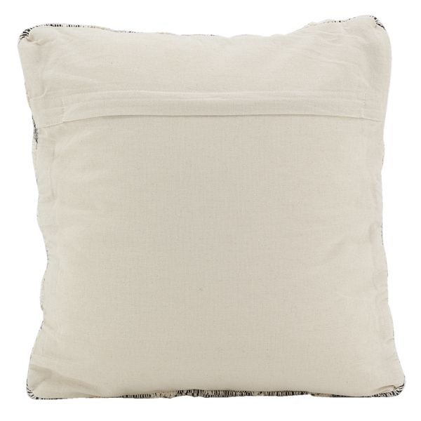 Coussin en coton écru et beige Losanges - 28,90