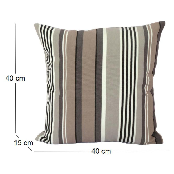 Coussin décoratif déhoussable Amsterdam - 7,63