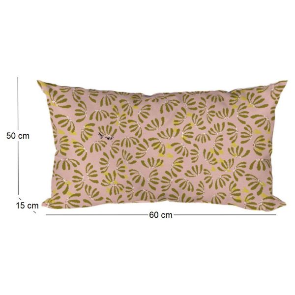 Coussin décoratif en tissu Délicatesse - NPC-0105