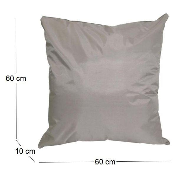 Coussin extérieur carré 60 cm Sun (Lot de 6) - 5