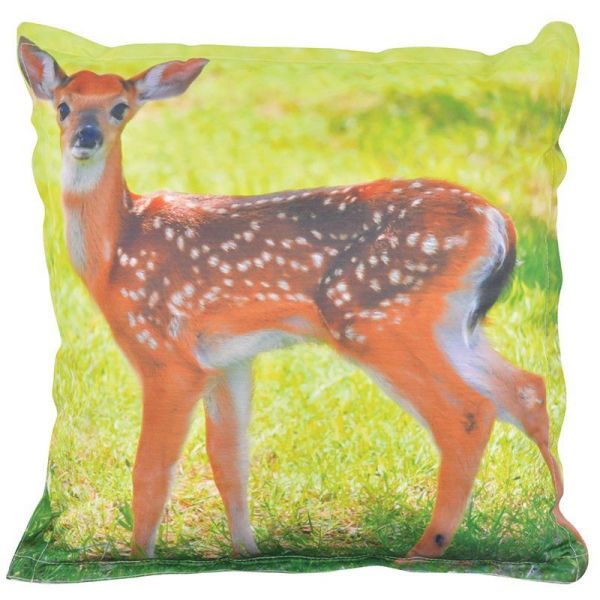 Coussin extérieur imperméable daim