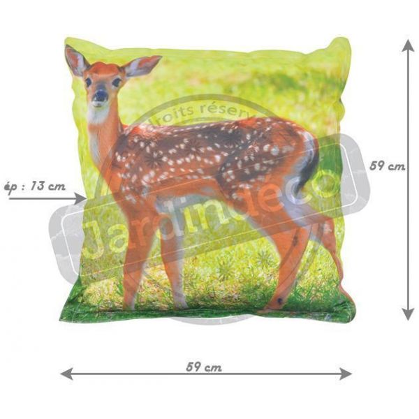 Coussin extérieur imperméable daim - ESS-0943