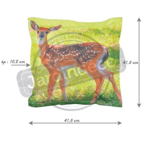 Coussin extérieur imperméable daim - 9,90