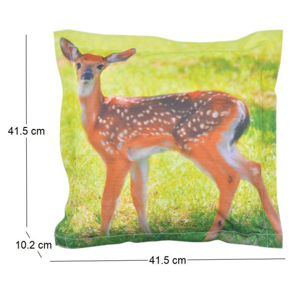 Coussin extérieur imperméable daim - 7