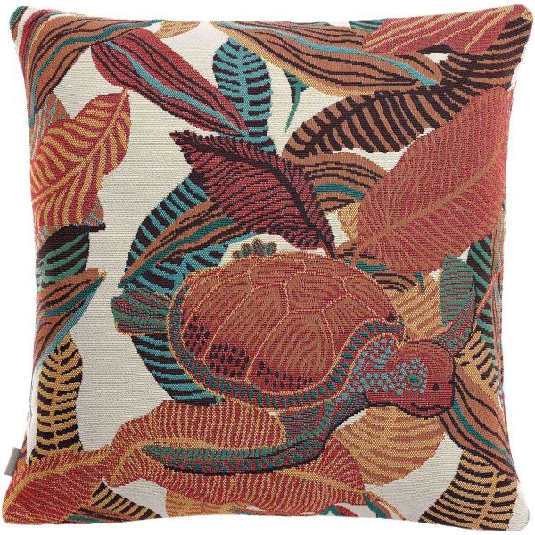 Coussin extérieur en polypropylène Dori papaye