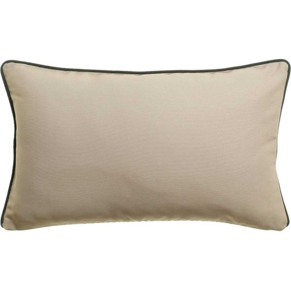 Coussin extérieur uni Alga 30 x 50 cm