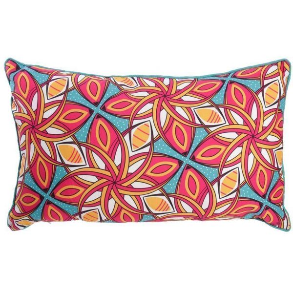 Coussin imprimé 30x50 cm Wax