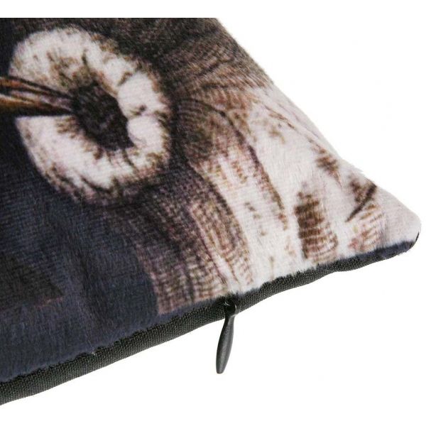 Coussin imprimé oiseaux 45 cm - VER-0387