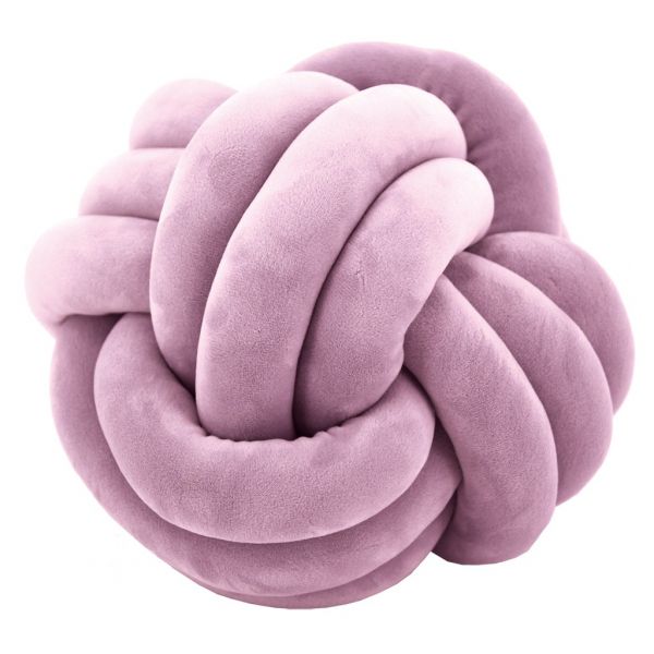 Coussin en velours Noeud 25 cm