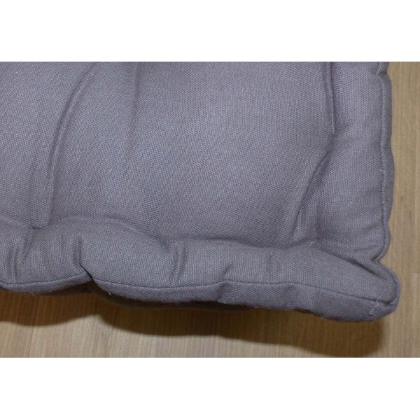 Coussin de palette en coton coloré 120 x 60 cm - 5