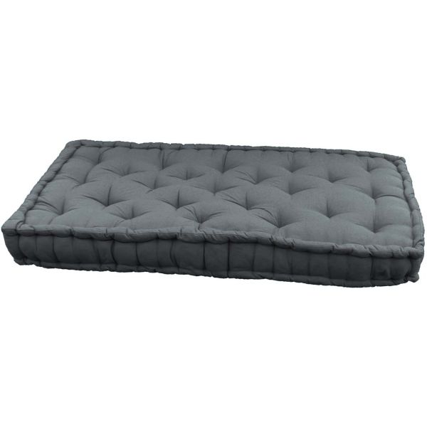 Coussin de palette en coton coloré 120 x 60 cm - COT-0637