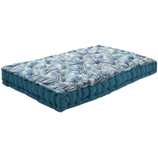 Coussin de palette en coton imprimé 120 x 60 cm