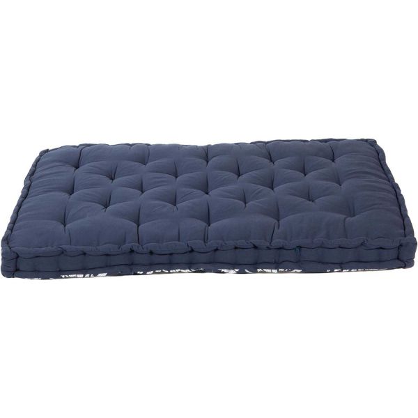 Coussin de palette en coton imprimé 120 x 80 cm - COT-0969