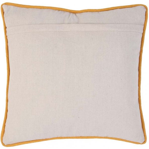 Coussin patchwork en tissu déhoussable 40x40 cm - CMP-2051