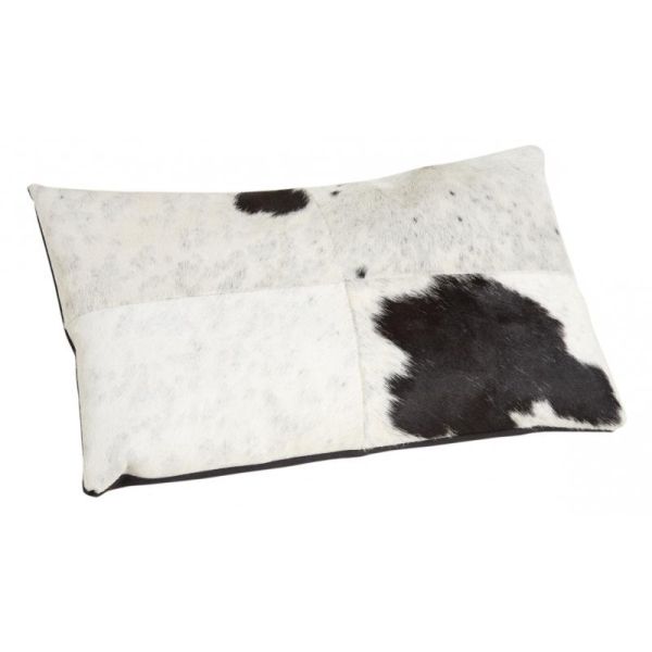 Coussin en peau de vache véritable modèle aléatoire