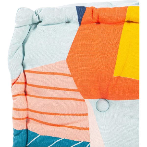 Coussin de sol en coton 60 x 60 x 12 cm - 35,90