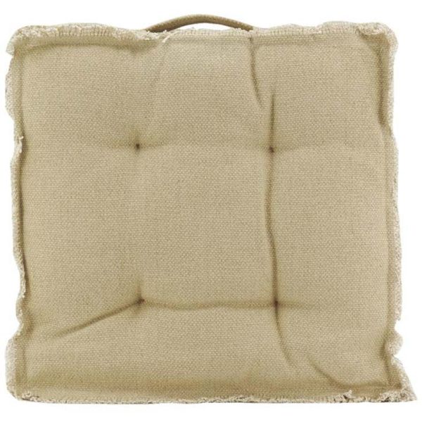 Coussin de sol en coton 40 x 40 cm - AUB-4942