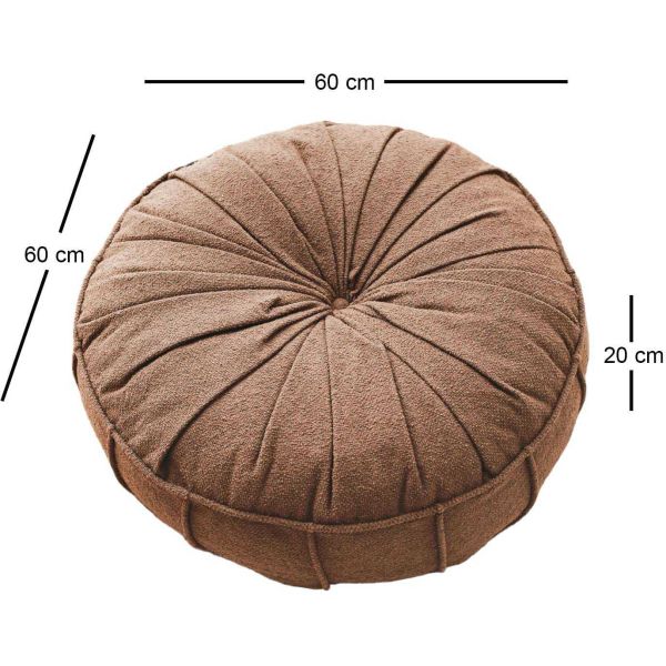 Coussin de sol effet bouclette Teddy - ASI-0912