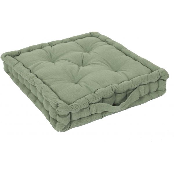 Coussin de sol vert d'eau 40 cm