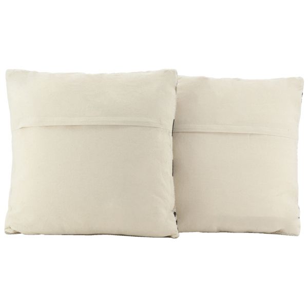Coussins en coton graphiques et ethniques (Lot de 2) - 34,90
