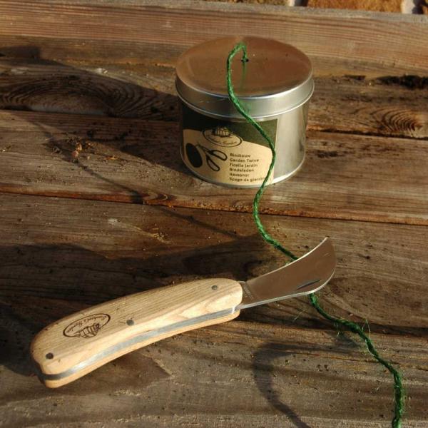 Couteau serpette en acier inoxydable et bois de frêne - 6