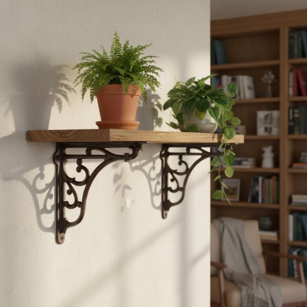 Crédence à patère murale en fonte - AUB-3361