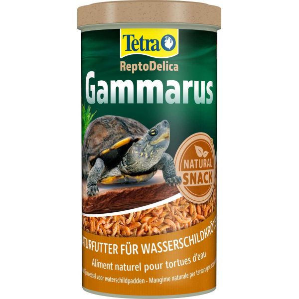 Crevettes séchées pour tortue d'eau Gammarus 1L