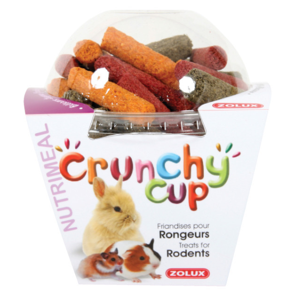 Crunchy cup betteraves - luzerne et carottes 180gr - ZOLUX