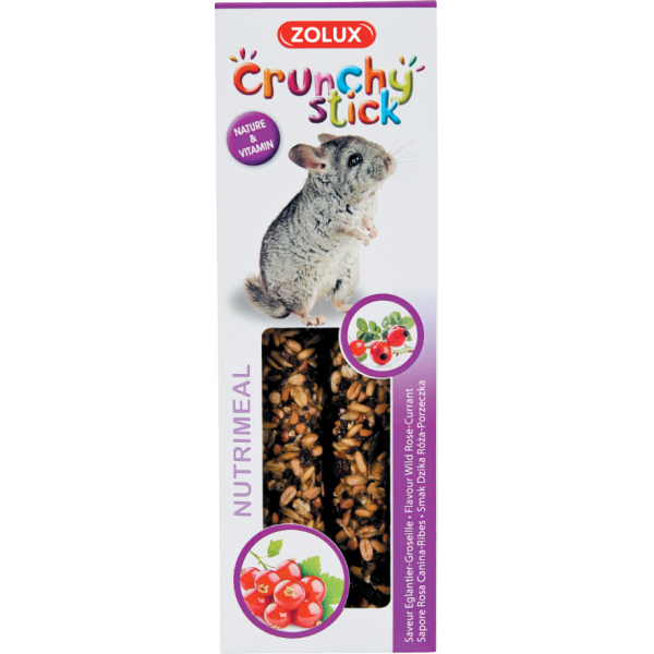 Crunchy stick pour chinchillas saveur églantine et groseilles - ZOLUX