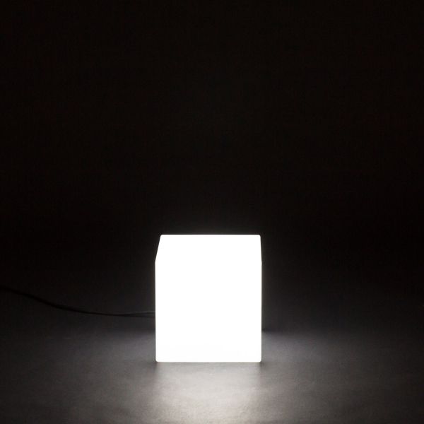 Cube lumineux intérieur extérieur Cuby 20 cm - NEW-0153