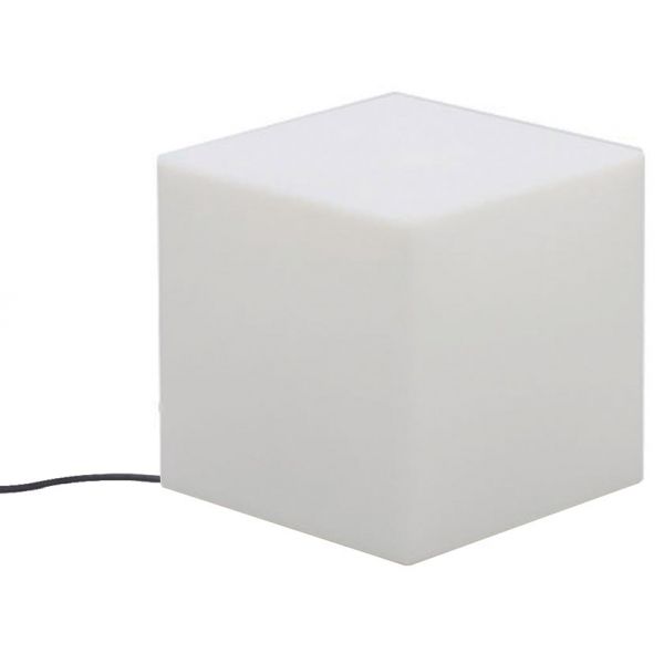 Cube lumineux intérieur extérieur Cuby 43 cm