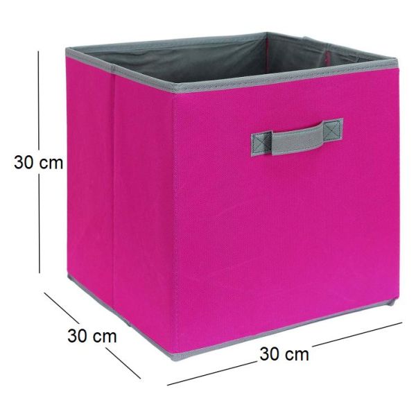 Cube de rangement coloré 30 x 30 cm - 5