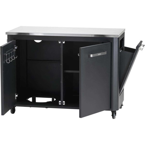 Cuisine extérieure double avec 2 portes et 4 roulettes - BGS-0111