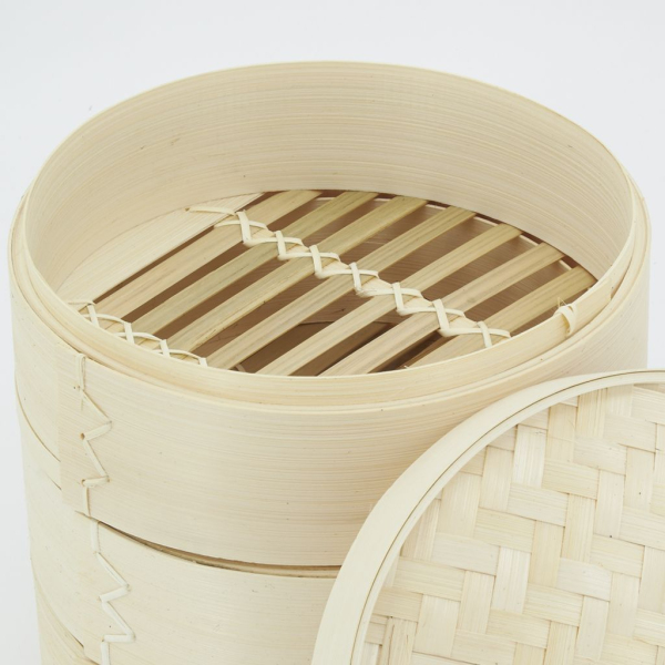 Cuit vapeur en bambou 3 étages - 12,90