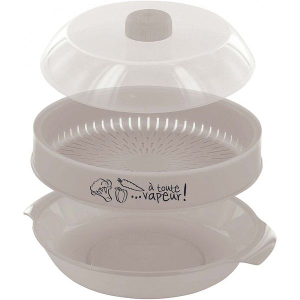 Cuit vapeur spécial micro-ondes 1 étage 1.2 litres - CMP-3026