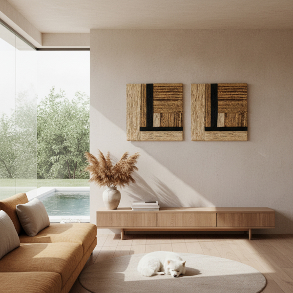 Déco murale abaca - AUBRY GASPARD