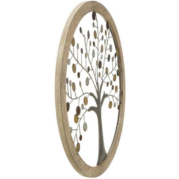 Décoration murale Arbre en métal Della Vita 61 x 1.8 cm - 52,90