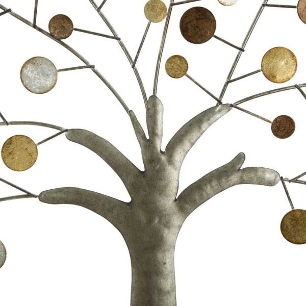 Décoration murale Arbre en métal Della Vita 61 x 1.8 cm - 7