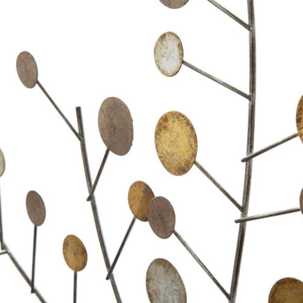 Décoration murale Arbre en métal Tree of life 80 x 2 cm - 5