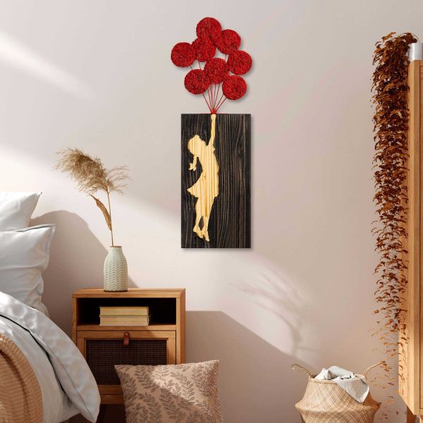 Décoration murale en bois Banksy - HANAH HOME
