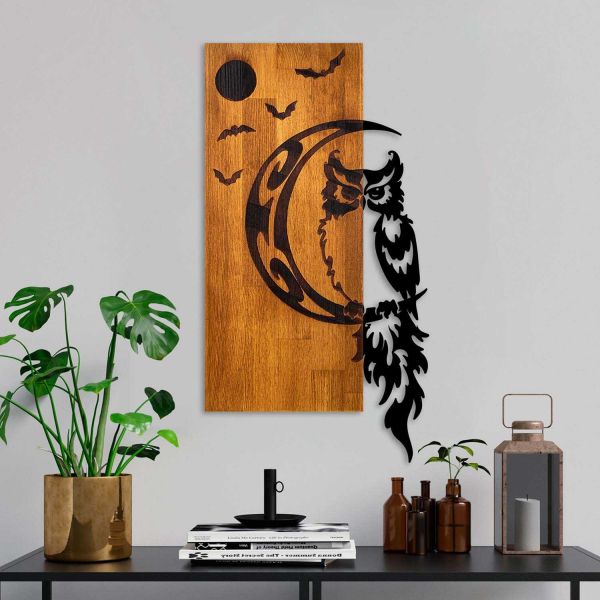 Décoration murale bois et métal Animal - 6