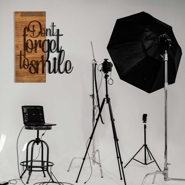 Décoration murale en bois et métal Citation - 5