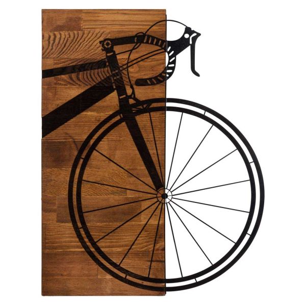 Décoration murale en bois et métal Véhicule