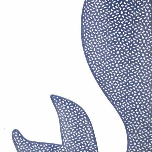Décoration murale en mdf et métal Sirena 30.5 x 2 x 60 cm - 6