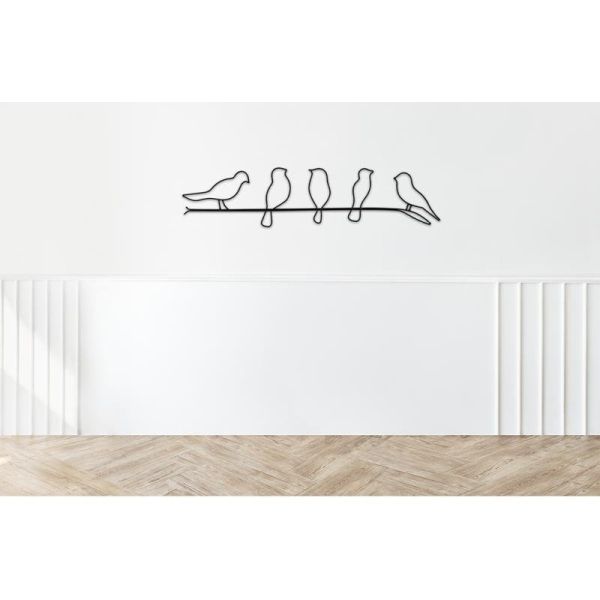 Décoration murale en métal Oiseaux - AUBRY GASPARD