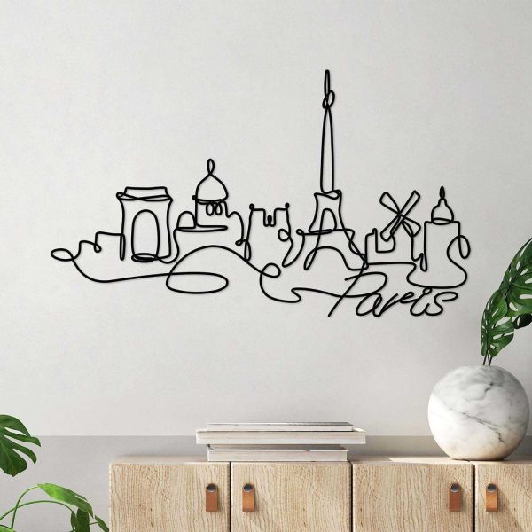 Décoration murale en métal - 74,90