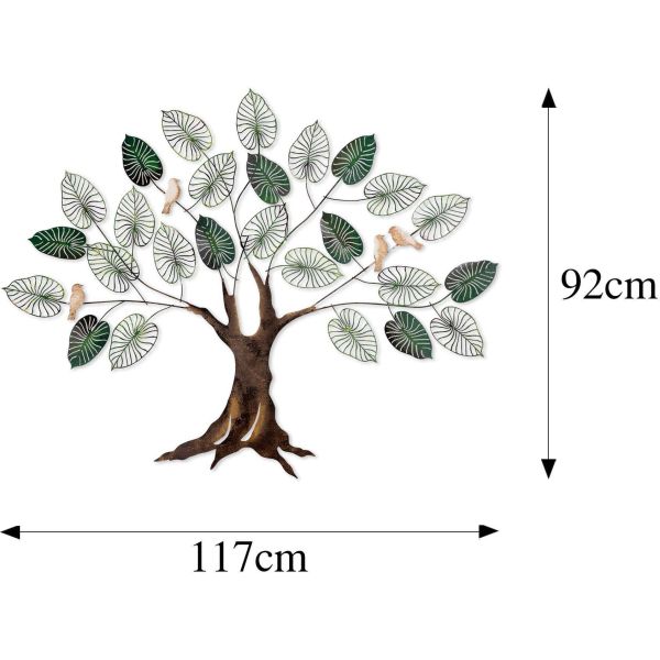 Décoration murale en métal Alder - ASI-0161