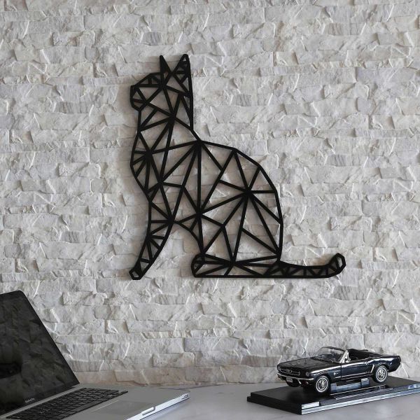 Décoration murale en métal Animal - HANAH HOME